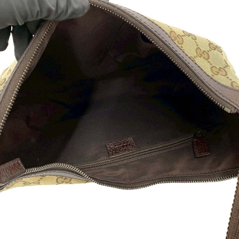 GUCCI Brown Leather Shoulder Bag - Picture 9 of 10